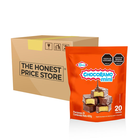 Ramo Chocoramo Cake - Individually Wrapped, Chocolate Covered Golden Cake.