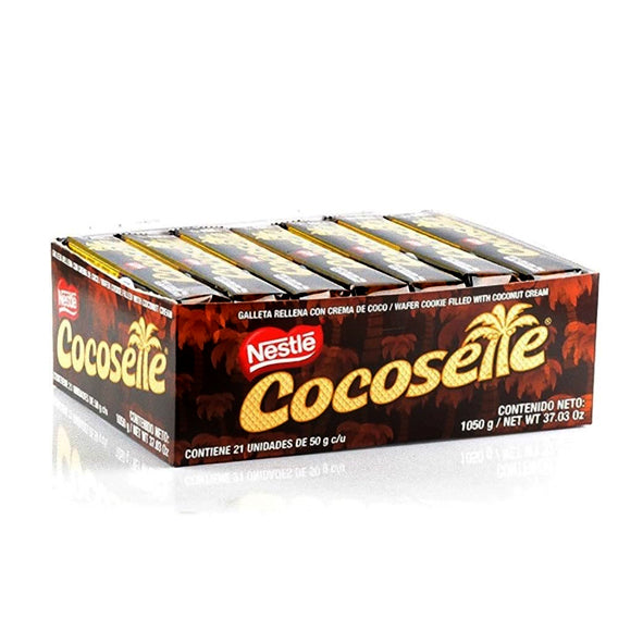 Cocosette Wafer Cookie Filled with Coconut Cream.