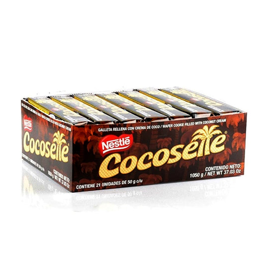 Cocosette Wafer Cookie Filled with Coconut Cream.